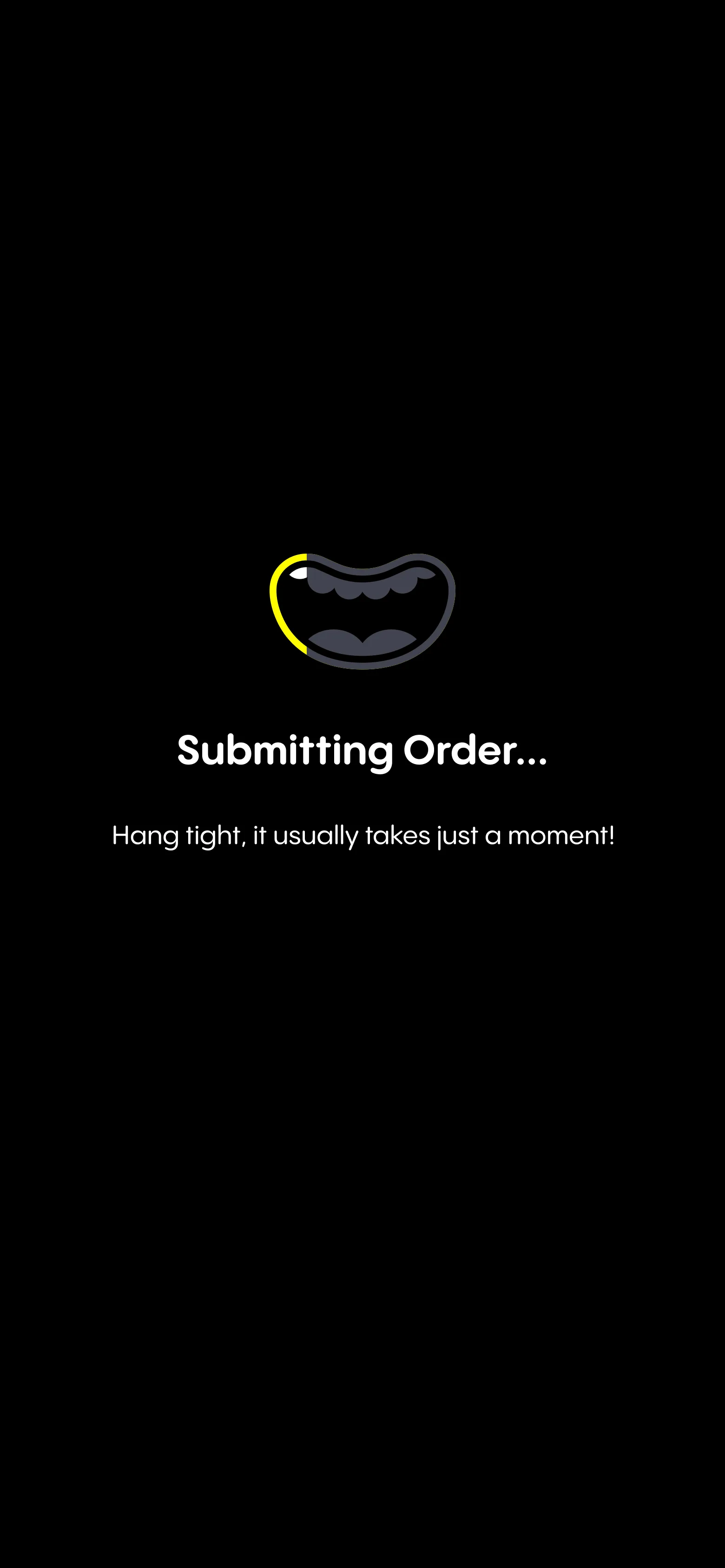 Submitting Order