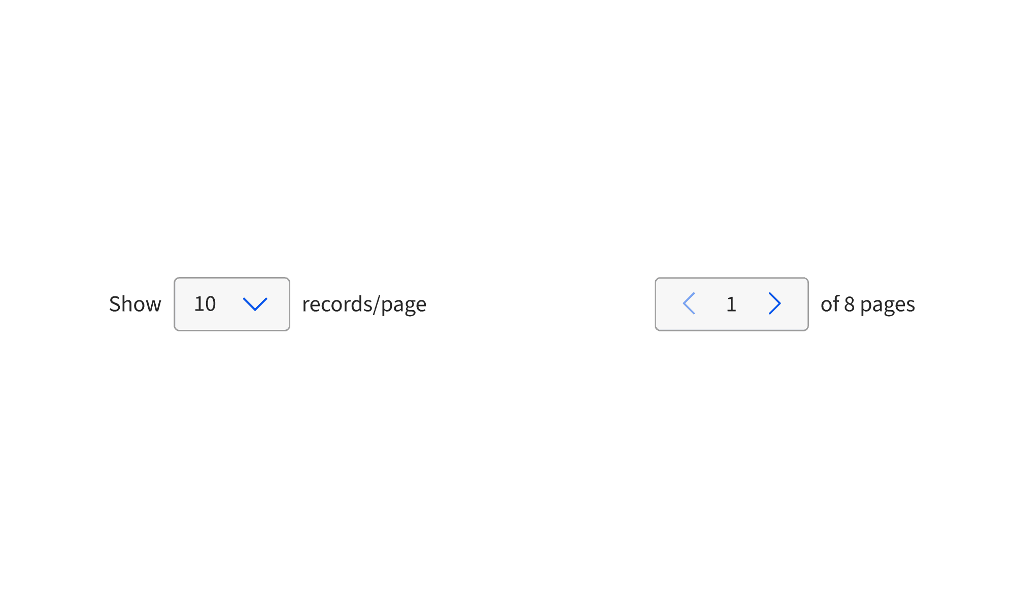 Pagination preview