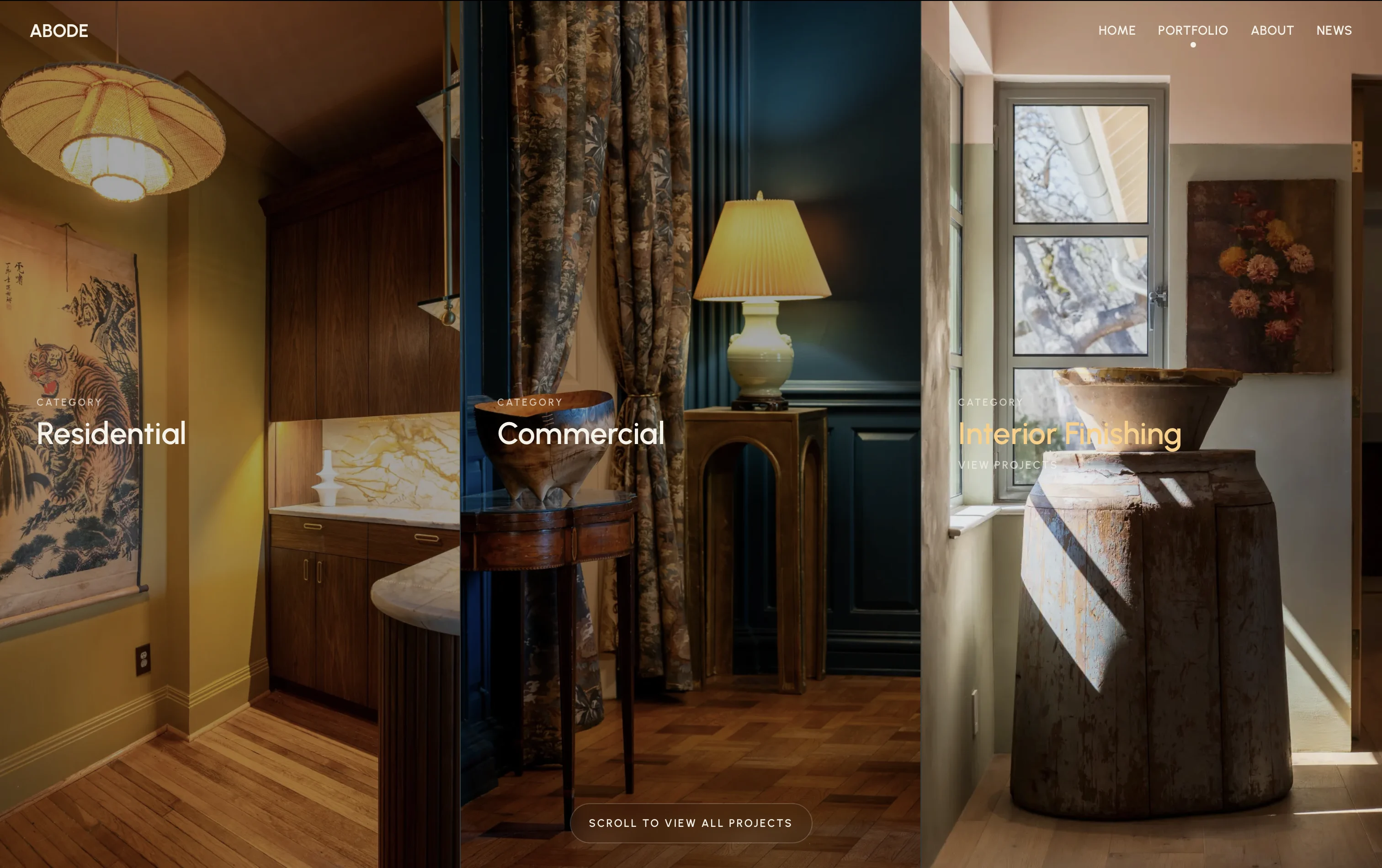 Abode Richmond case study — screen three